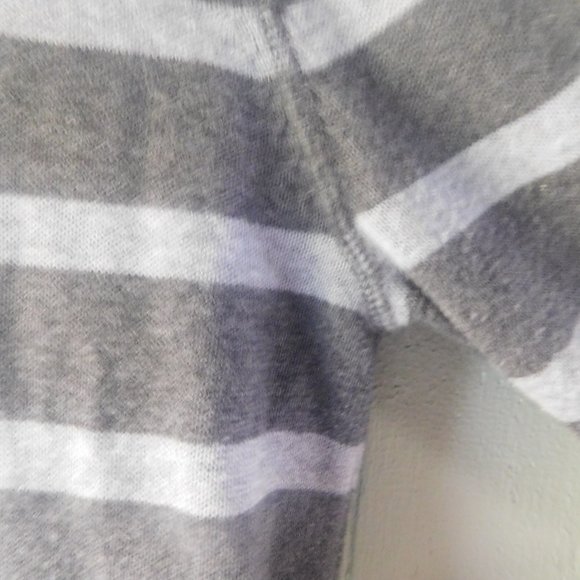 Striped Drawstring Hoodie Sweatshirt - Picture 5 of 12